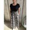 Dlouhé šaty Marylin, zebra