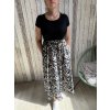 Dlouhé šaty Marylin, zebra