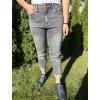 Jeans Mom Fit,  šedé