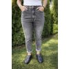 Jeans Mom Fit,  šedé