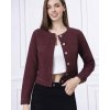 Jeans bundička Angela, bordó