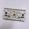 Dřevěná obálka na peníze žíhaná 20x10cm - Všechno nejlepší k narozeninám