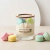 Sweet Macarons 🍬 | Luxusní sójová svíčka se 2 knoty – sladká vůně