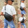 Stylová trendy ledvinka – taška Fashion Bag - černá