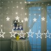 svetelny zaves hvezdy do okna venkovni vnitrni 8 funkci 150 led