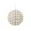 48095 vanocni led svetelna koule s kvety 12 cm
