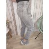 Jeans Rio, světle šedé