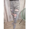 Jeans Rio, světle šedé