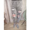 Jeans Rio, světle šedé