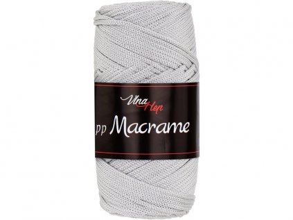 Příze pp Macrame -  4230 - světle šedá