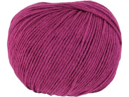 Příze Jeans, (Vlna-Hep), 8049, purpurová