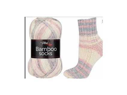 Pletací příze Bamboo socks 7904