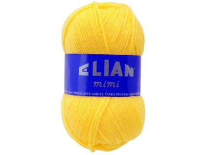 Pletací příze Elian Mimi 145 - žlutá