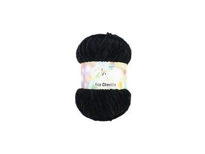 Příze Eco Chenille 7199 - černá