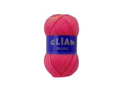 Pletací příze Elian Mimi 4849 - Tmavá růžová
