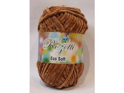 Příze Eco Soft  7434 - hnědá