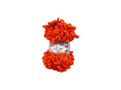 Alize Puffy 006 sytá oranžová