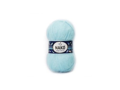 Pletací příze Nako Mohair Delicate 6792 světle modrá