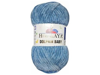 Příze Dolphin Baby 80381 tmavá modrošedá