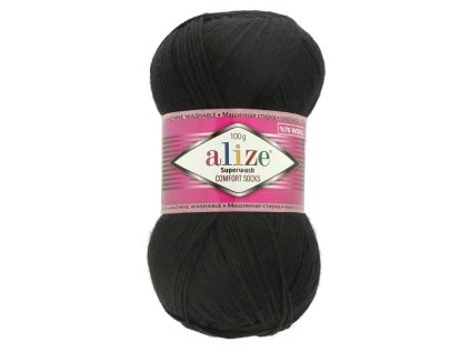 alize superwash comfort sock 100 cierna 60 id48783