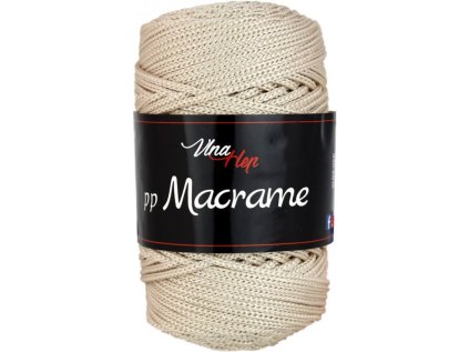 Příze pp Macrame -  4212 béžová