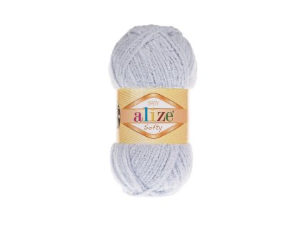 Alize Softy 416 - světle šedá