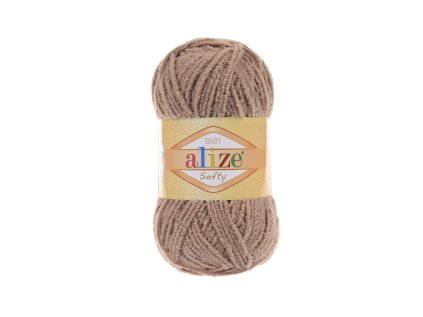 Alize Softy 617 - světle hnědá