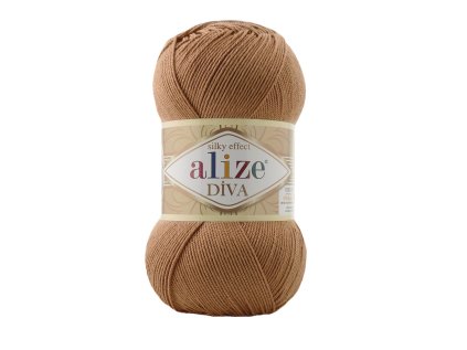 Alize Diva 261 - hnědá