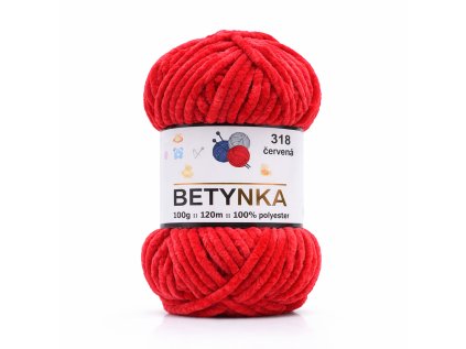 Betynka 318 - červená