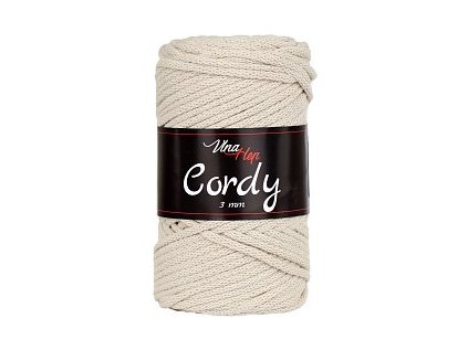 Cordy 3mm 8214 - béžová