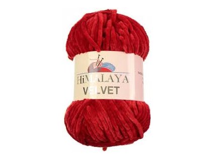 Himalaya Velvet  90018 červená