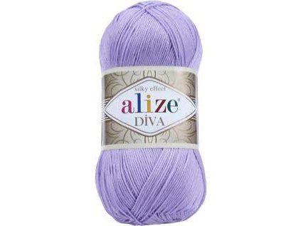 Alize Diva 158 - světle fialová