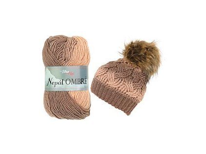 Příze Nepál Ombre 7417