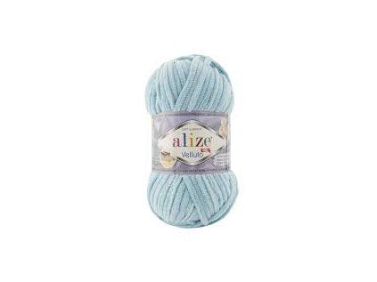 Alize Velluto 414 – azurová