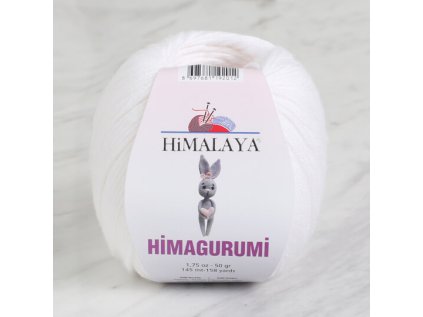 Příze Himalaya HIMAGURUMI 30101 bílá
