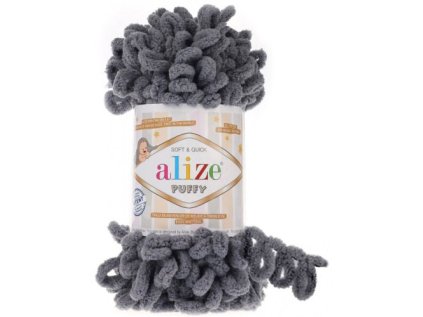 Alize Puffy, 87 tmavě šedá