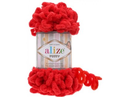 Alize Puffy, 56 červená