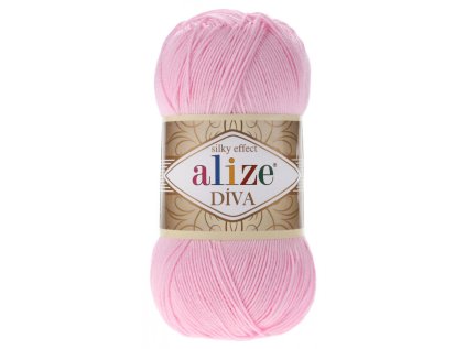 Příze Alize Diva 291 růžová