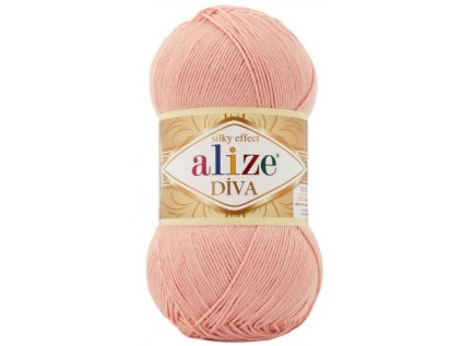 Příze Alize Diva 363 světle růžová