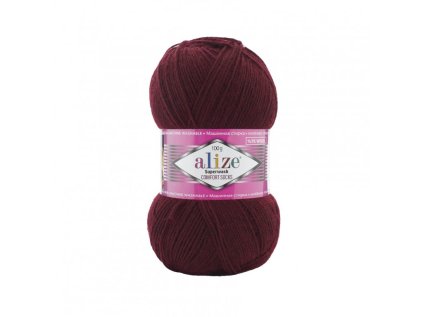 Příze Superwash Comfort Sock 578 bordó