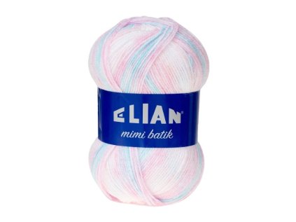Pletací příze Elian Mimi batik 32431 - růžová