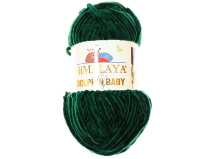 Příze Dolphin Baby 80362 tmavě zelená