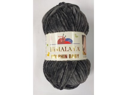 Příze Dolphin Baby 80367 tmavě šedá