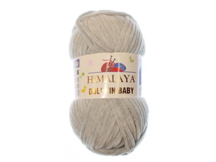 Příze Dolphin Baby 80325 světle šedá