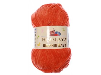 Příze Dolphin Baby 80312 oranžová