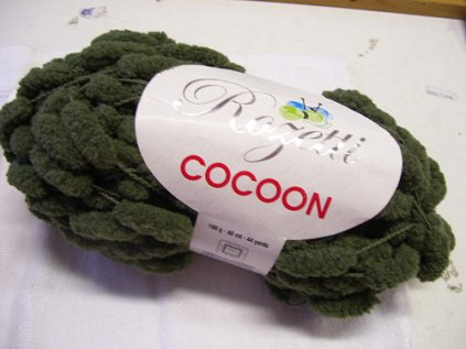 pletací příze Cocoon 150-06 zelená