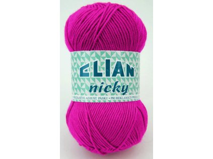 Pletací příze Elian Nicky 6314 - fialová
