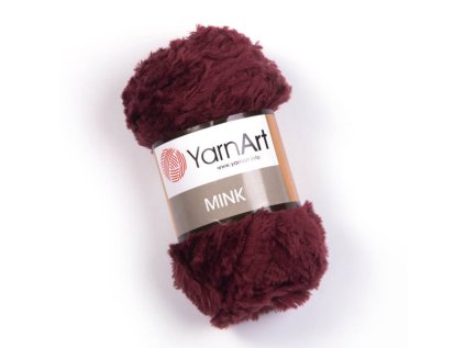 Příze Mink 339 - vínová