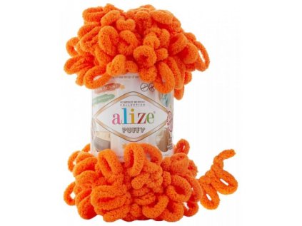 Alize Puffy 766 oranžová