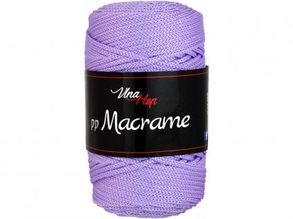 Příze pp Macrame -  4068 Fialová